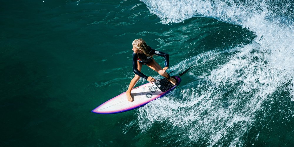 Sarah Hauser, celle qui a su prendre la vague