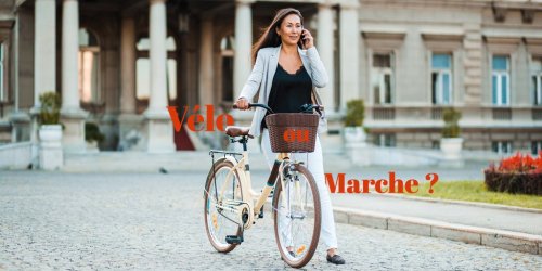 velo ou marche